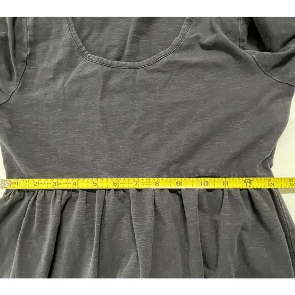 Matilda Jane Women Dress XS Gray Modest Half Sleeves Fit and Flare Cotton Blend - Picture 6 of 6